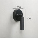 Modern gold cylindrical led wall lamp for bedroom with knob switch by Decorbites