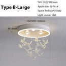 GobekUsa Dancing Girl LED Chandelier: Modern Kids Room Light, Cartoon Ceiling Lamp