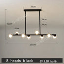 GobekUsa Bubble Ball LED Hanging Chandelier: Modern Nordic Magic Bean Design with G9 Lights