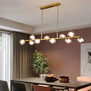 GobekUsa Bubble Ball LED Hanging Chandelier: Modern Nordic Magic Bean Design with G9 Lights