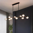 GobekUsa Bubble Ball LED Hanging Chandelier: Modern Nordic Magic Bean Design with G9 Lights