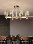 GobekUsa Bubble Crystal Chandelier for Luxurious Living Room Decor