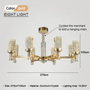 GobekUsa Bubble Crystal Chandelier for Luxurious Living Room Decor