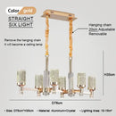 GobekUsa Bubble Crystal Chandelier for Luxurious Living Room Decor
