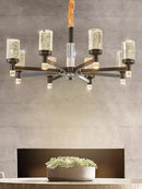 GobekUsa Bubble Crystal Chandelier for Luxurious Living Room Decor