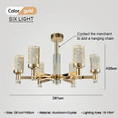 GobekUsa Bubble Crystal Chandelier for Luxurious Living Room Decor