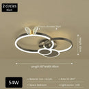 GobekUsa Butterfly Light: Modern Round Ceiling Lamp for Light Luxury Living Room, 2024 New Model