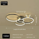 GobekUsa Butterfly Light: Modern Round Ceiling Lamp for Light Luxury Living Room, 2024 New Model