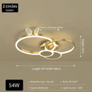 GobekUsa Butterfly Light: Modern Round Ceiling Lamp for Light Luxury Living Room, 2024 New Model