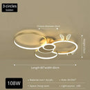 GobekUsa Butterfly Light: Modern Round Ceiling Lamp for Light Luxury Living Room, 2024 New Model