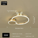 GobekUsa Butterfly Light: Modern Round Ceiling Lamp for Light Luxury Living Room, 2024 New Model