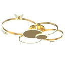 GobekUsa Butterfly Light: Modern Round Ceiling Lamp for Light Luxury Living Room, 2024 New Model
