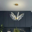 GobekUsa Butterfly Modern Pendant Chandelier for Living Room and Dining Area