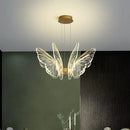 GobekUsa Butterfly Modern Pendant Chandelier for Living Room and Dining Area