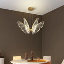 GobekUsa Butterfly Modern Pendant Chandelier for Living Room and Dining Area
