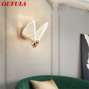 GobekUsa Butterfly Wall Lights: Nordic LED Sconces Modern Lamps Fixtures for Home Decor