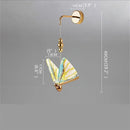 GobekUsa Butterfly Wall Lights: Nordic LED Sconces Modern Lamps Fixtures for Home Decor
