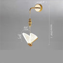 GobekUsa Butterfly Wall Lights: Nordic LED Sconces Modern Lamps Fixtures for Home Decor