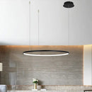GobekUsa Circular LED Chandelier: Modern Circle Lights for Interior Lighting Engineering