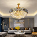GobekUsa Crystal Ceiling Chandelier for Modern Living Room Decor