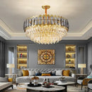 GobekUsa Crystal Ceiling Chandelier for Modern Living Room Decor