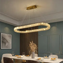 GobekUsa Crystal Ceiling Chandelier LED Light Fixture for Home Decor