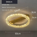 GobekUsa Crystal Ceiling Chandelier LED Light Fixture for Home Decor