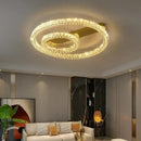 GobekUsa Crystal Ceiling Chandelier LED Light Fixture for Home Decor