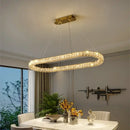 GobekUsa Crystal Ceiling Chandelier LED Light Fixture for Home Decor