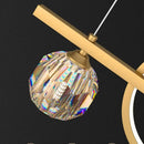 GobekUsa Crystal Chandelier: Modern Luxury Pendant Light for Living Room, Dining Room, Ceiling Decor