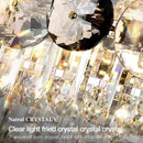 GobekUsa Crystal Chandelier: Modern Nordic Luxury for Living Room, Dining Room, Bedroom