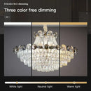 GobekUsa Crystal Chandelier: Modern Nordic Luxury for Living Room, Dining Room, Bedroom