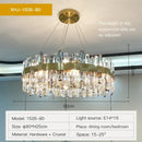 GobekUsa Crystal Chandelier: Modern Luxury, High-end, Creative Design for Living Room, Bedroom, Kitchen