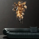 GobekUsa Crystal Duplex Chandelier - Modern Designer Lighting for Living Room