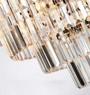 GobekUsa Crystal Flush Ceiling Light: Stylish Bedroom & Hotel Home Decor Lighting