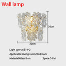 GobekUsa Crystal Glass Maple Leaf Ceiling Chandelier for Modern Luxury Minimalist Living Room