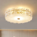 GobekUsa Crystal Glass Maple Leaf Ceiling Chandelier for Modern Luxury Minimalist Living Room