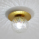 GobekUsa Crystal LED Ceiling Light Modern Gold Living Room Indoor Lighting Fixture