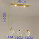 GobekUsa Crystal LED Chandelier: Modern 5head Highlight for Bedroom, Bar, Study Room Decor