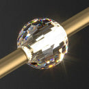 GobekUsa Crystal LED Chandelier for Nordic Bedroom, Living Room & TV Background Wall.