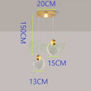 GobekUsa Crystal LED Chandelier: Modern 5head Highlight for Bedroom, Bar, Study Room Decor