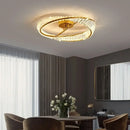 GobekUsa Crystal LED Chandelier: Luxury Modern Bedroom & Living Room Ceiling Light