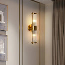 GobekUsa Crystal LED Wall Lights: Modern Luxury Decor for Kitchen, Living Room, Bedroom, Hallway