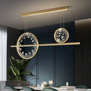 GobekUsa Crystal Pendant Chandelier for Dining Room, Kitchen, Restaurant, Bar - Modern LED Luxury Lighting