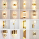 GobekUsa Crystal Wall Lamp: Modern Luxury Wireless Rechargeable Sconce Light for Bedroom & Living Room