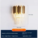 GobekUsa Crystal Wall Lamp: Modern Luxury Wireless Rechargeable Sconce Light for Bedroom & Living Room