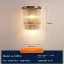 GobekUsa Crystal Wall Lamp: Modern Luxury Wireless Rechargeable Sconce Light for Bedroom & Living Room