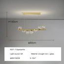 GobekUsa Glass Balls G9 LED Chandelier for Dining Room & Kitchen