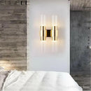 GobekUsa Iron Glass Lamps: Modern Nordic Wall Sconce Light Fixture for Living Room, Bedroom, Stairway