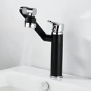 GobekUsa Gold Multifunction Bathroom Sink Faucet Hot Cold Water Mixer Deck Mounted